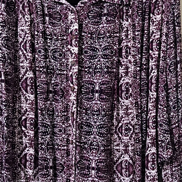 Free People Geometric Print Blouse - Picture 6 of 6